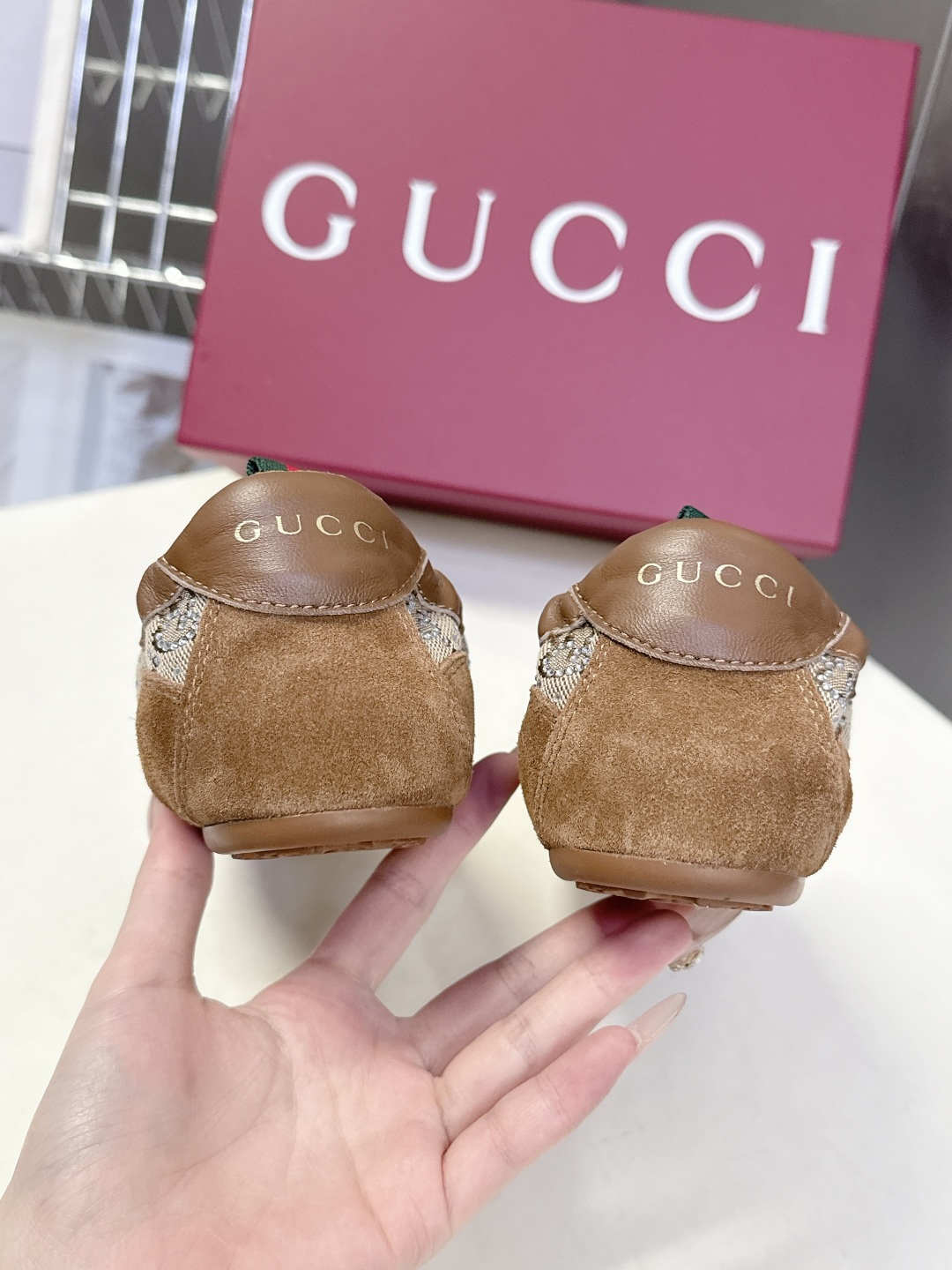 男装➕10 Gucci古驰Shift系列最新情侣款运动鞋系带休闲德训鞋超多明星网红种草 Gucci Sh