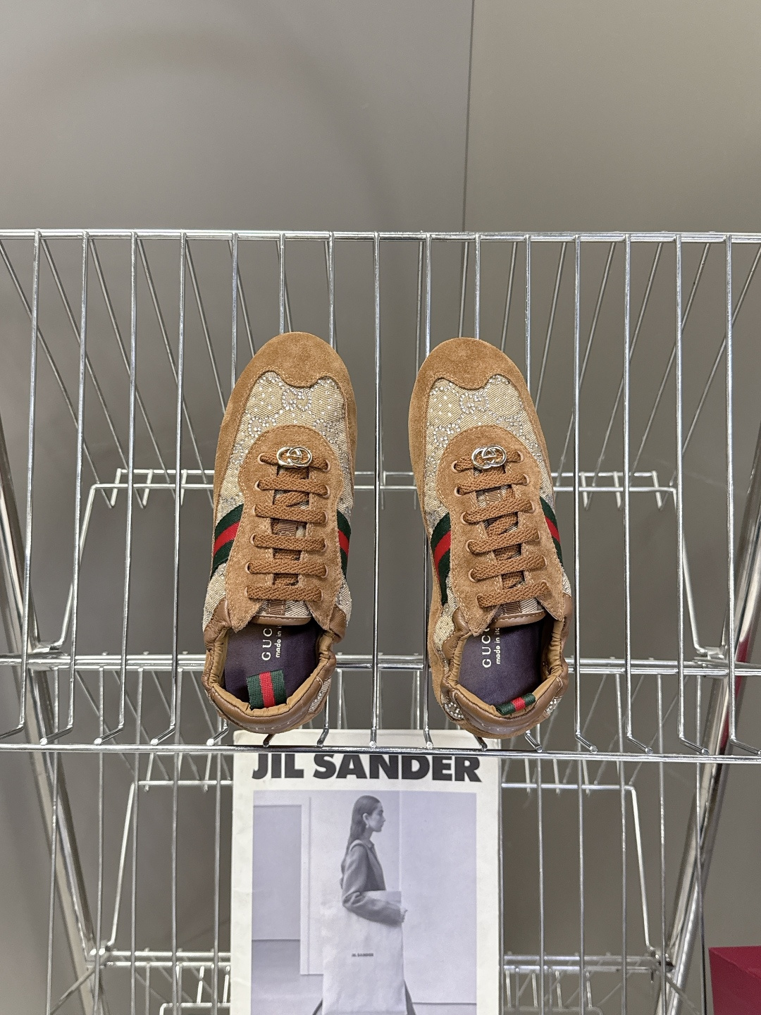 男装➕10 Gucci古驰Shift系列最新情侣款运动鞋系带休闲德训鞋超多明星网红种草 Gucci Sh