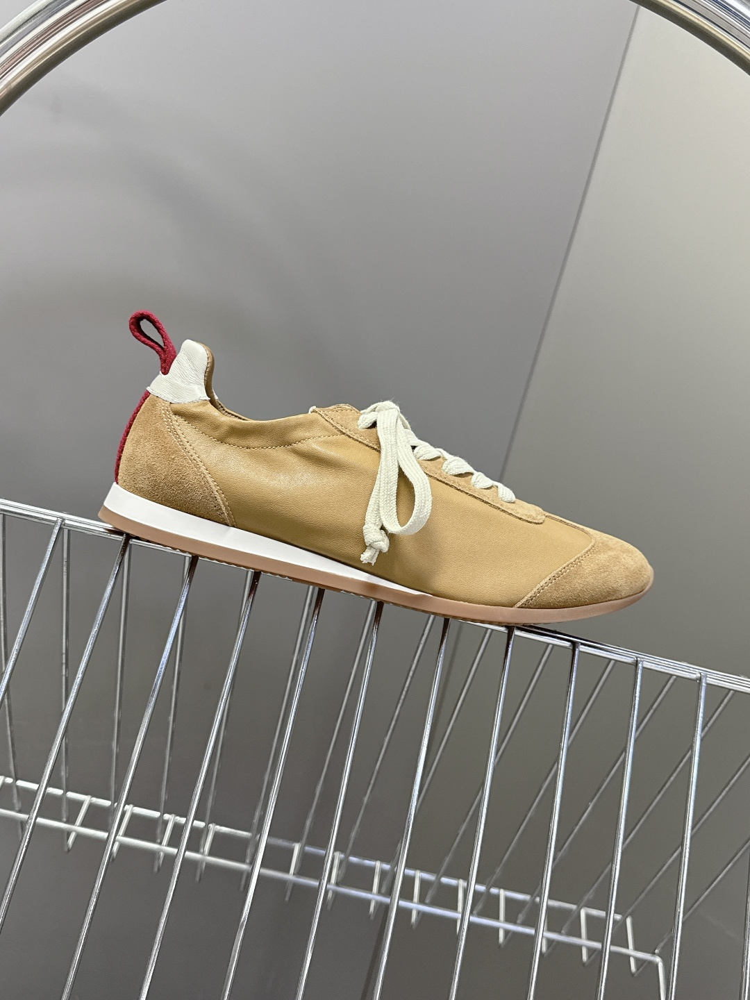 UMA WANG2026春夏最新款复古绑带 德训鞋 休闲鞋超多明星网红种草 内衬为细腻小羊皮，触感亲肤且