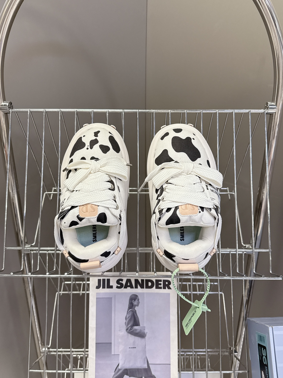 smilerpublic小众品牌2026春夏最新款开口笑情侣款面包鞋 超多明星网红种草 软软的厚底憨憨的