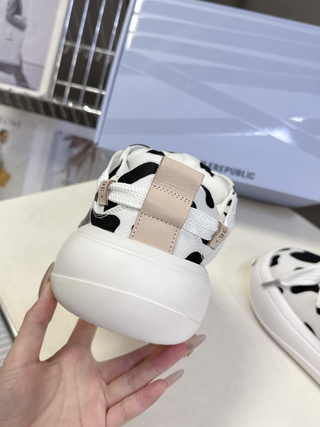 smilerpublic小众品牌2026春夏最新款开口笑情侣款面包鞋 超多明星网红种草 软软的厚底憨憨的