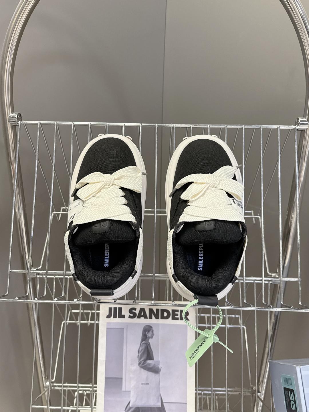 smilerpublic小众品牌2026春夏最新款开口笑情侣款面包鞋 超多明星网红种草 软软的厚底憨憨的