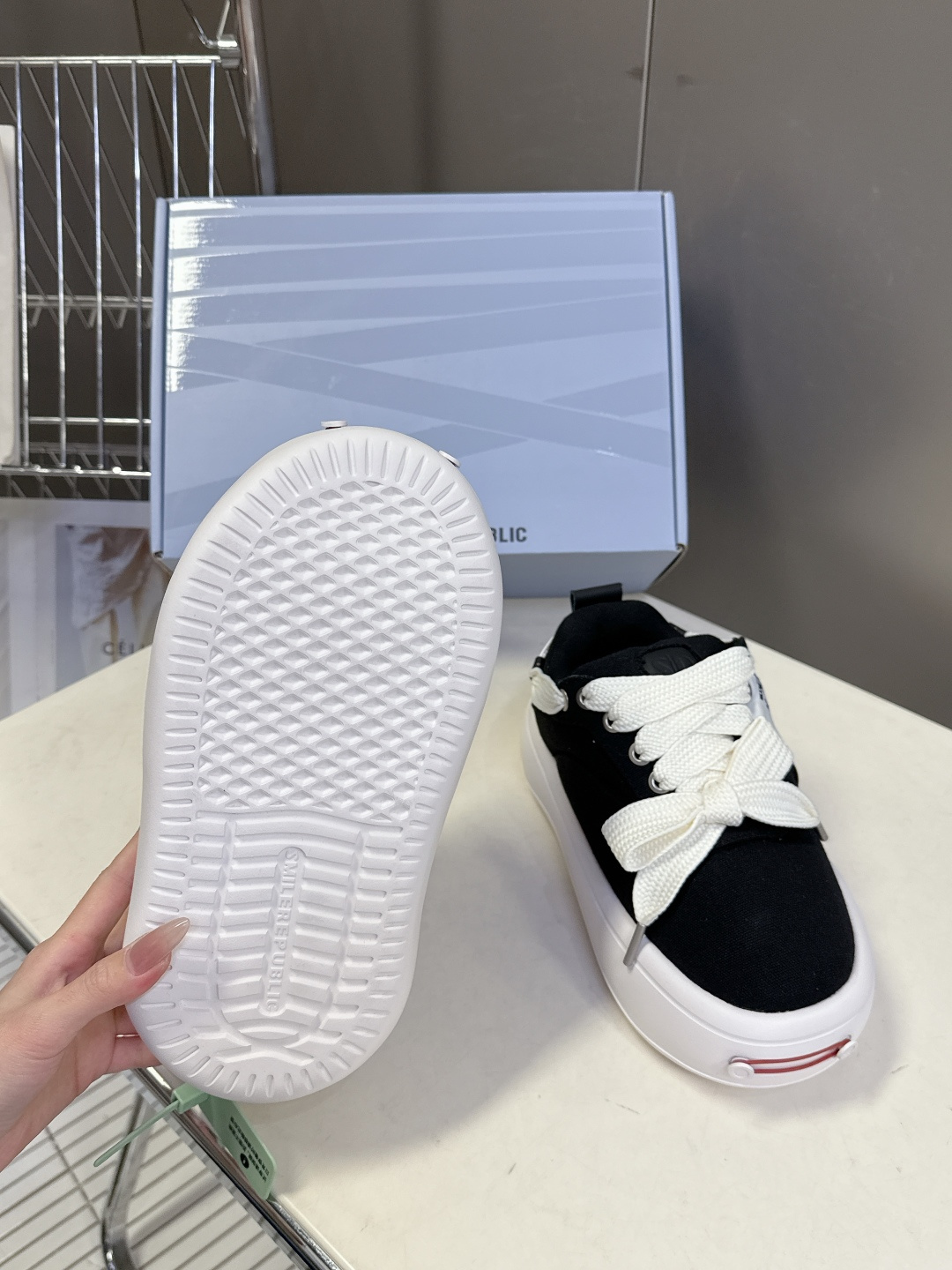 smilerpublic小众品牌2026春夏最新款开口笑情侣款面包鞋 超多明星网红种草 软软的厚底憨憨的