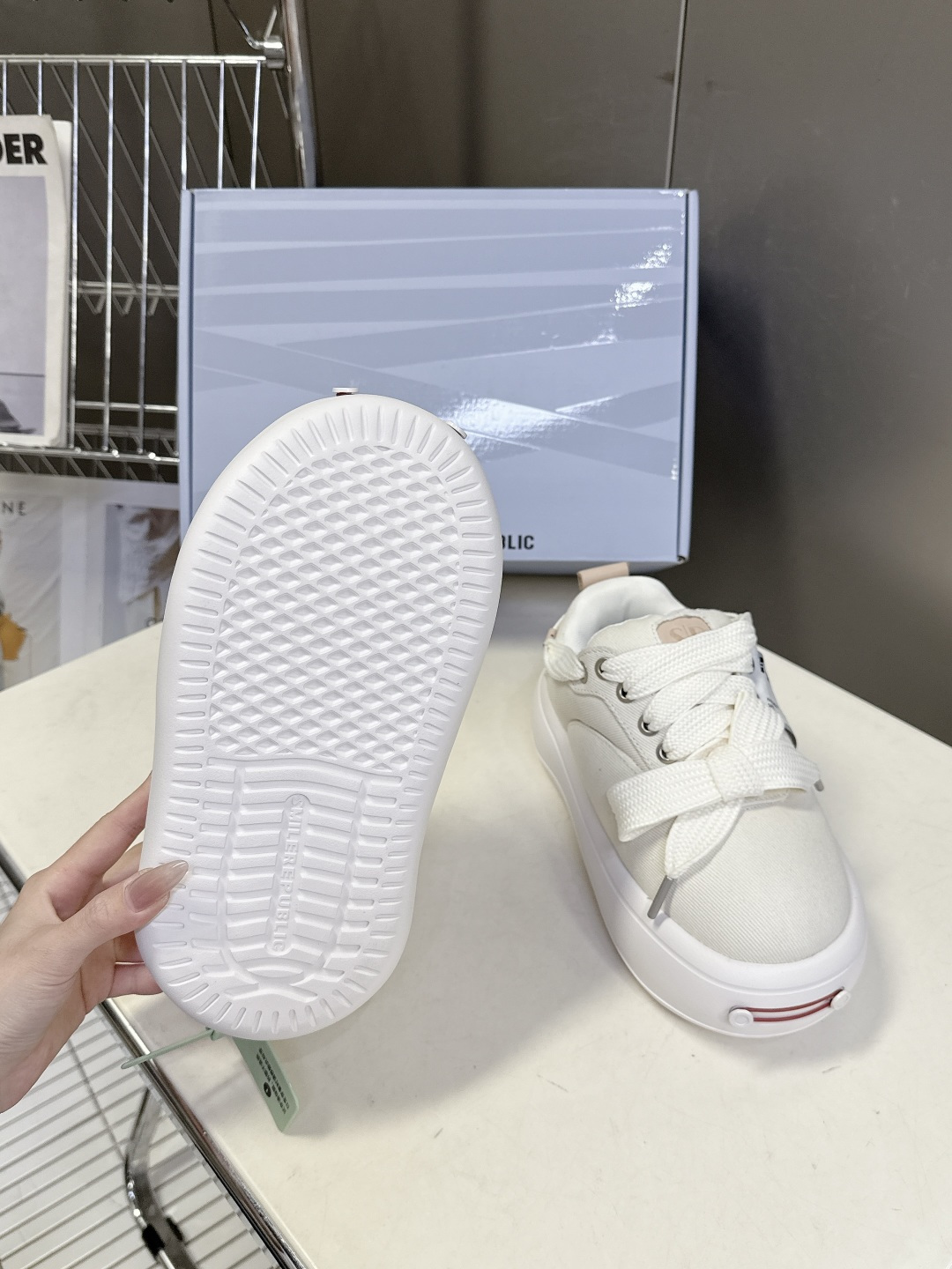 smilerpublic小众品牌2026春夏最新款开口笑情侣款面包鞋 超多明星网红种草 软软的厚底憨憨的