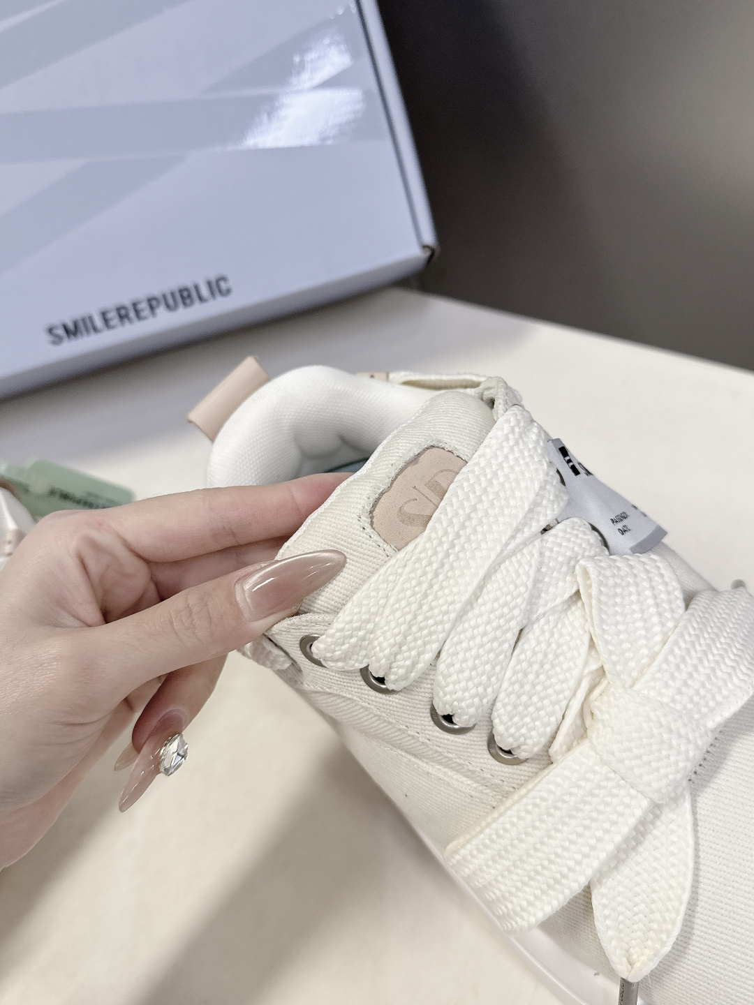 smilerpublic小众品牌2026春夏最新款开口笑情侣款面包鞋 超多明星网红种草 软软的厚底憨憨的