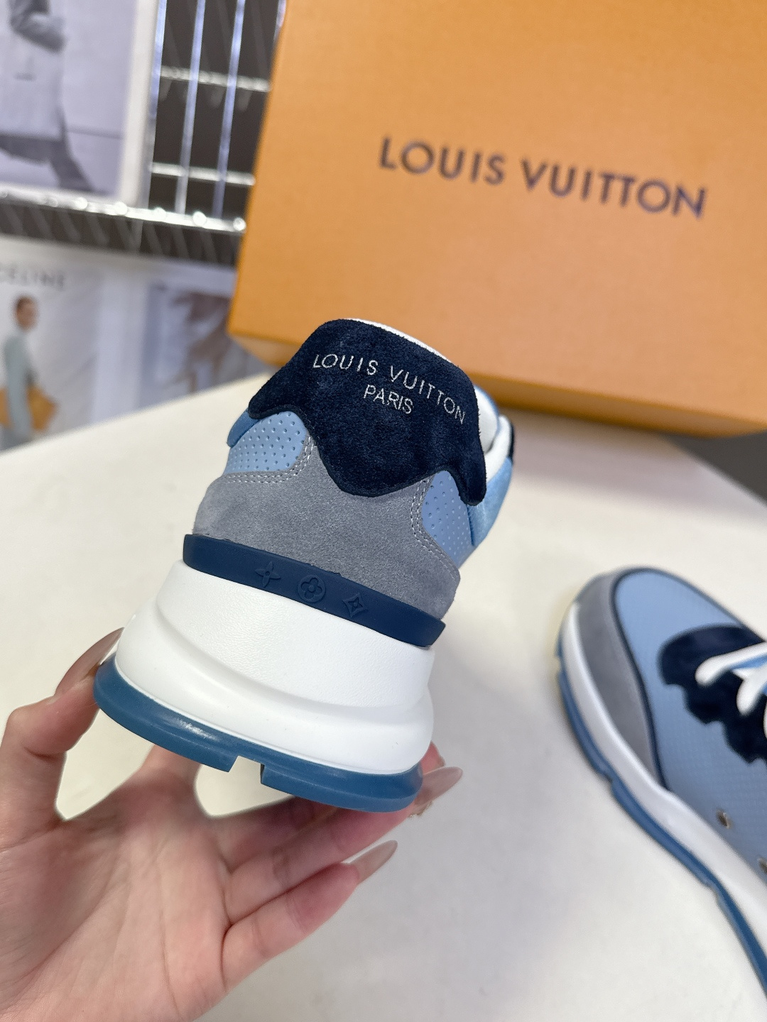 LOUIS VUITTON路易威登春夏最新款运动鞋 原版一致专柜主打最新款休闲鞋 硬货上新 代购级别！高