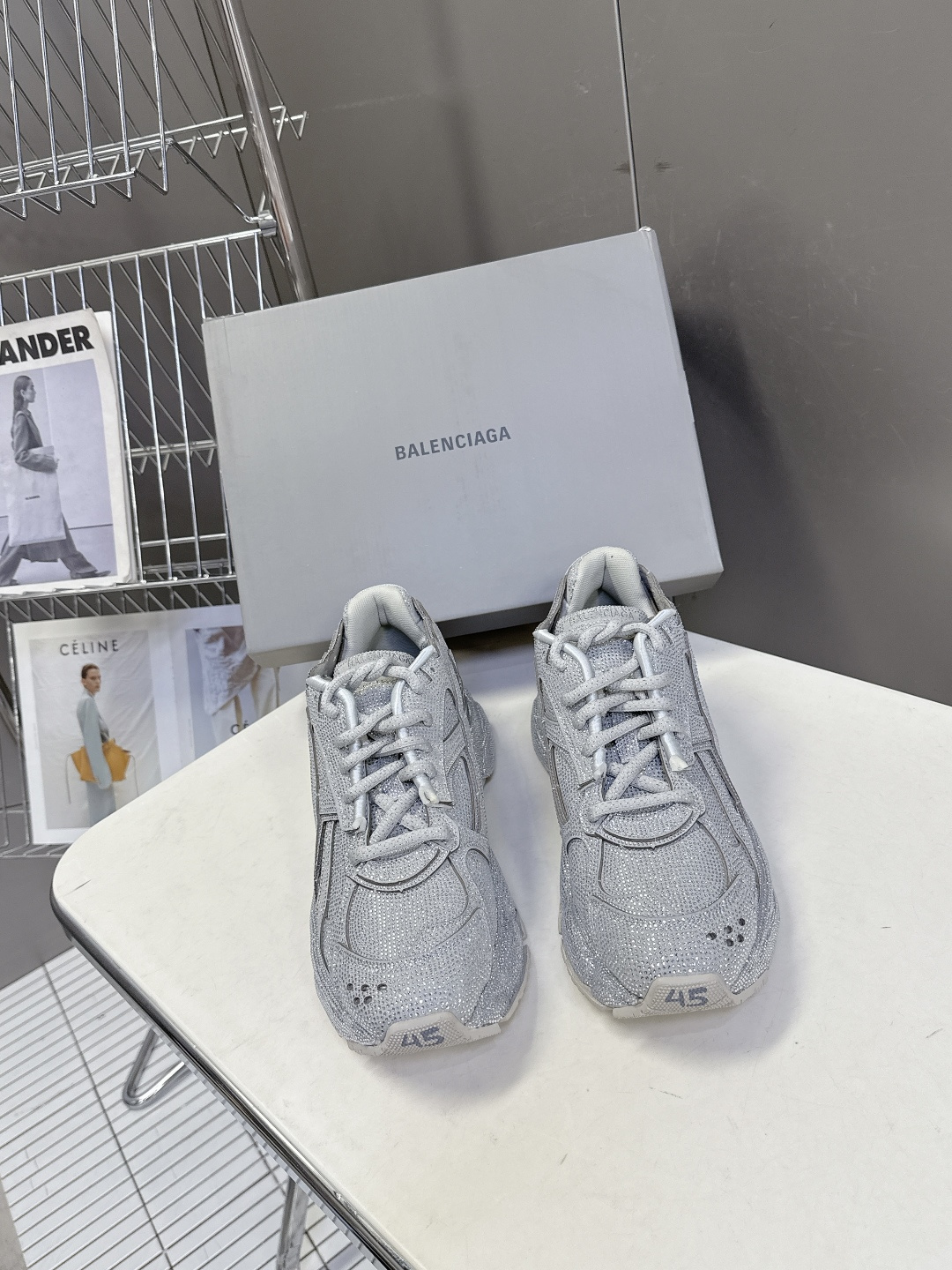 Balenciaga Balenciaga巴黎世家runner最新 水钻运动鞋