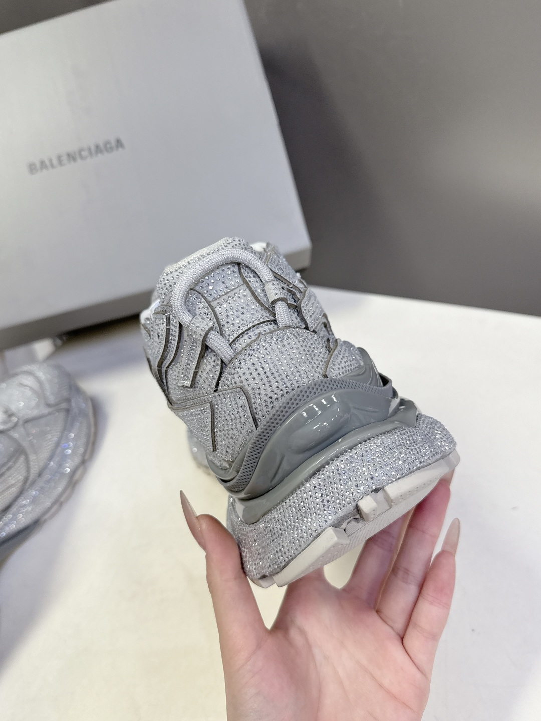 Balenciaga Balenciaga巴黎世家runner最新 水钻运动鞋