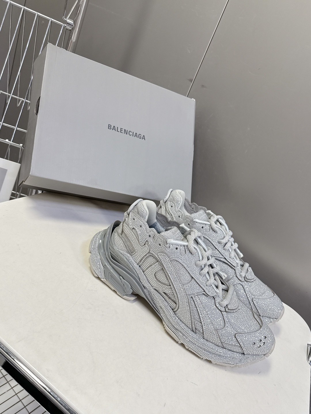 Balenciaga Balenciaga巴黎世家runner最新 水钻运动鞋
