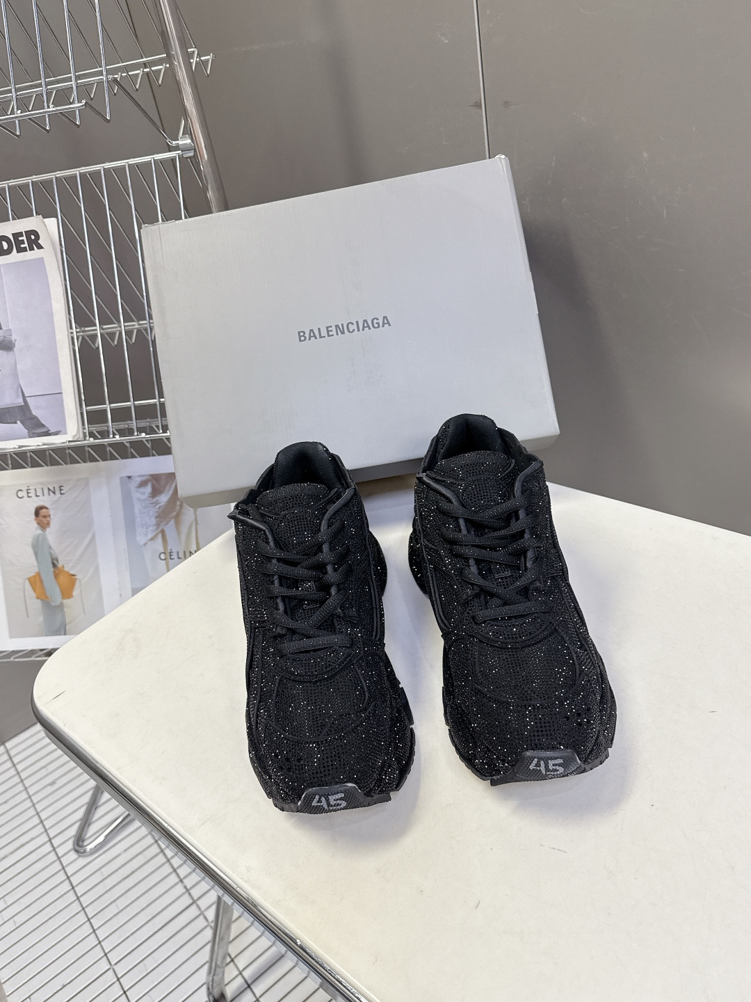 Balenciaga Balenciaga巴黎世家runner最新 水钻运动鞋