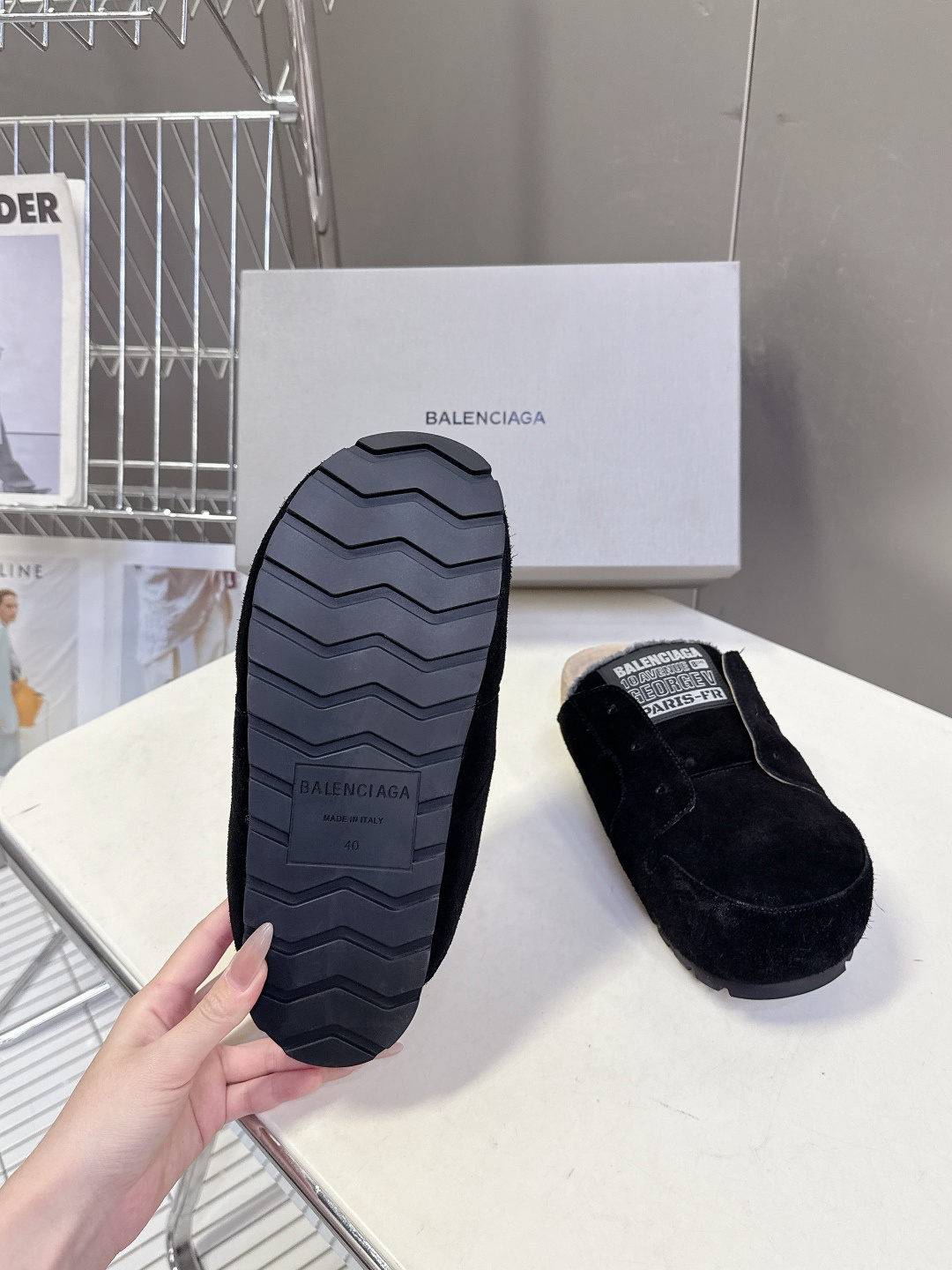 男装➕10 Balenciaga巴黎世家2026春夏最新款穆勒鞋 勃肯拖 超多明星网红种草 专柜正品购入