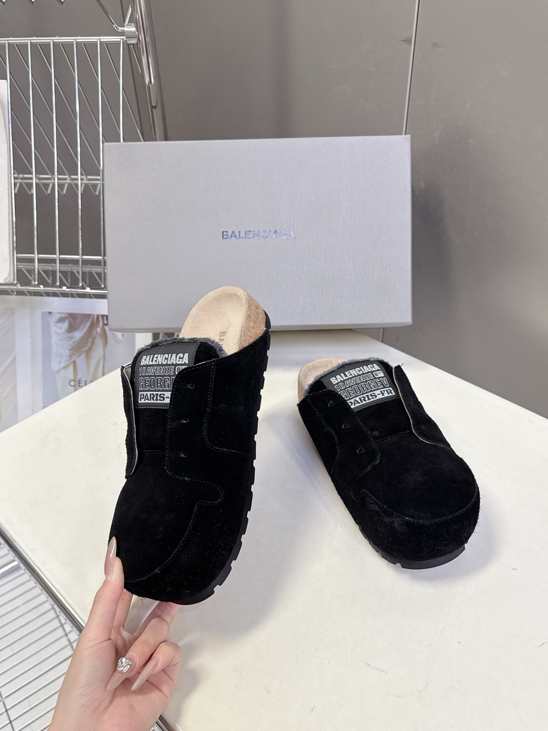 男装➕10 Balenciaga巴黎世家2026春夏最新款穆勒鞋 勃肯拖 超多明星网红种草 专柜正品购入