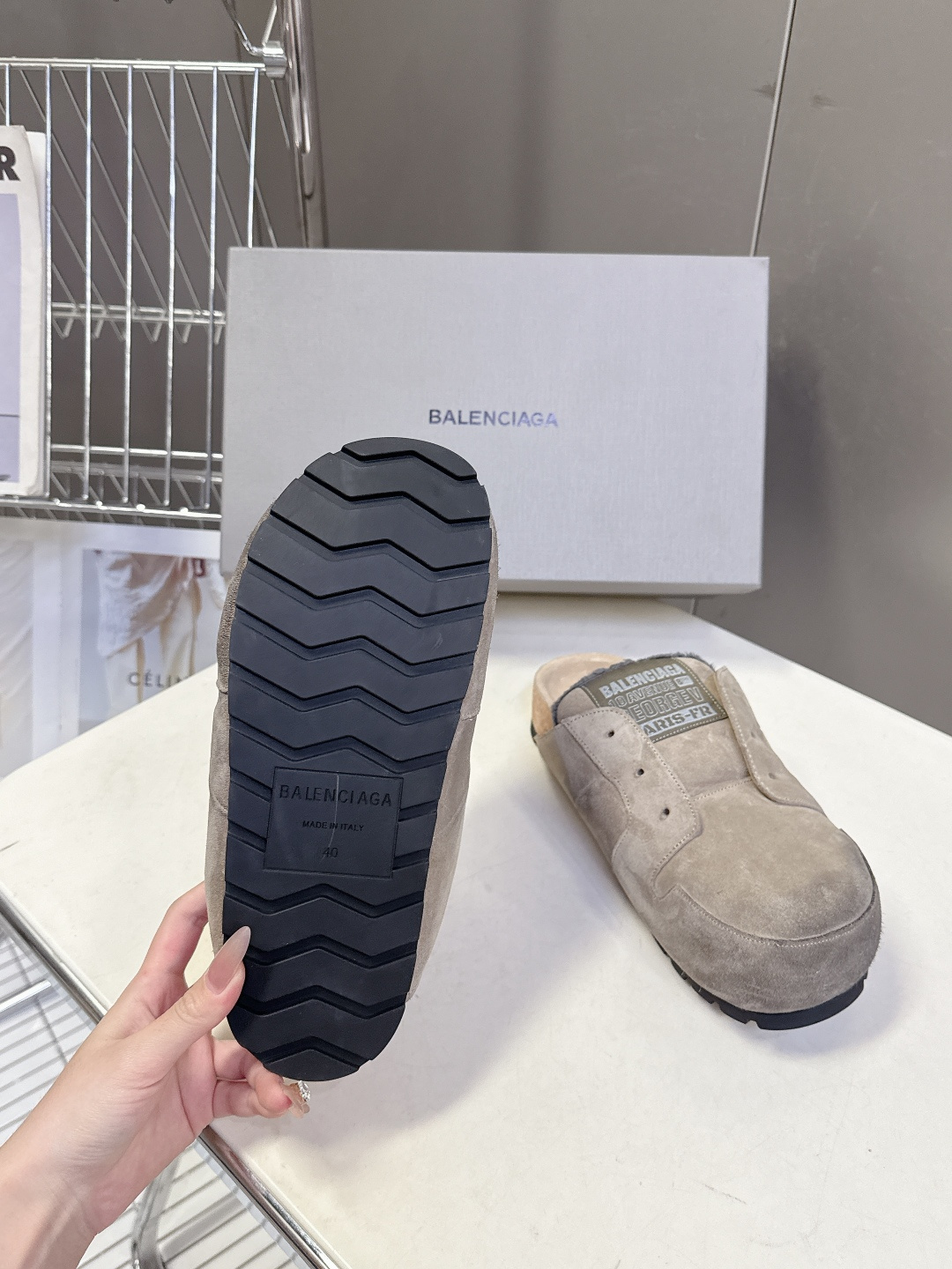 男装➕10 Balenciaga巴黎世家2026春夏最新款穆勒鞋 勃肯拖 超多明星网红种草 专柜正品购入