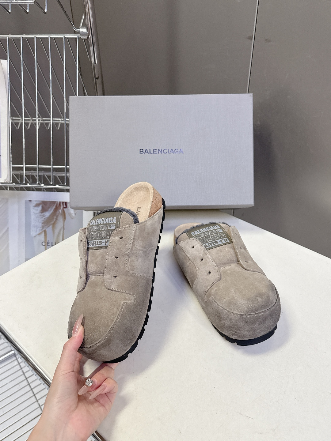 男装➕10 Balenciaga巴黎世家2026春夏最新款穆勒鞋 勃肯拖 超多明星网红种草 专柜正品购入