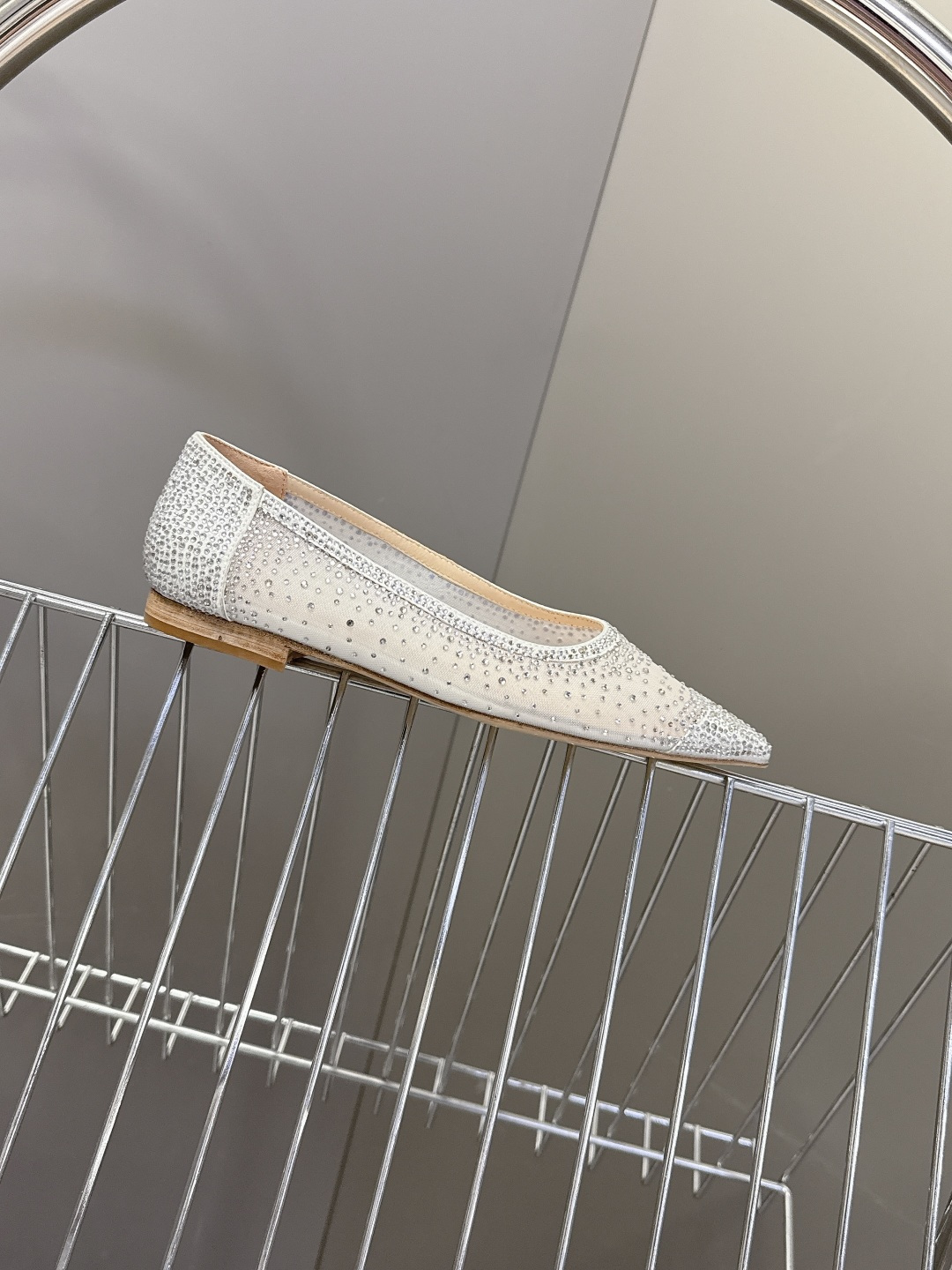 吉安维托·罗西Gianvito rossi 春夏最新款水晶鞋 仙女鞋 超多明星网红种草 鞋面进口高透气网