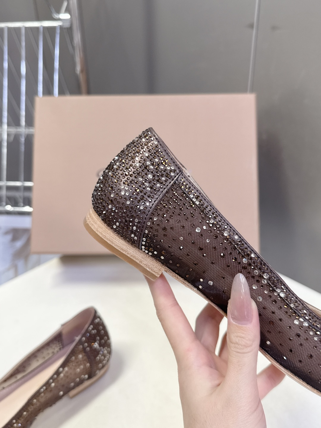 吉安维托·罗西Gianvito rossi 春夏最新款水晶鞋 仙女鞋 超多明星网红种草 鞋面进口高透气网