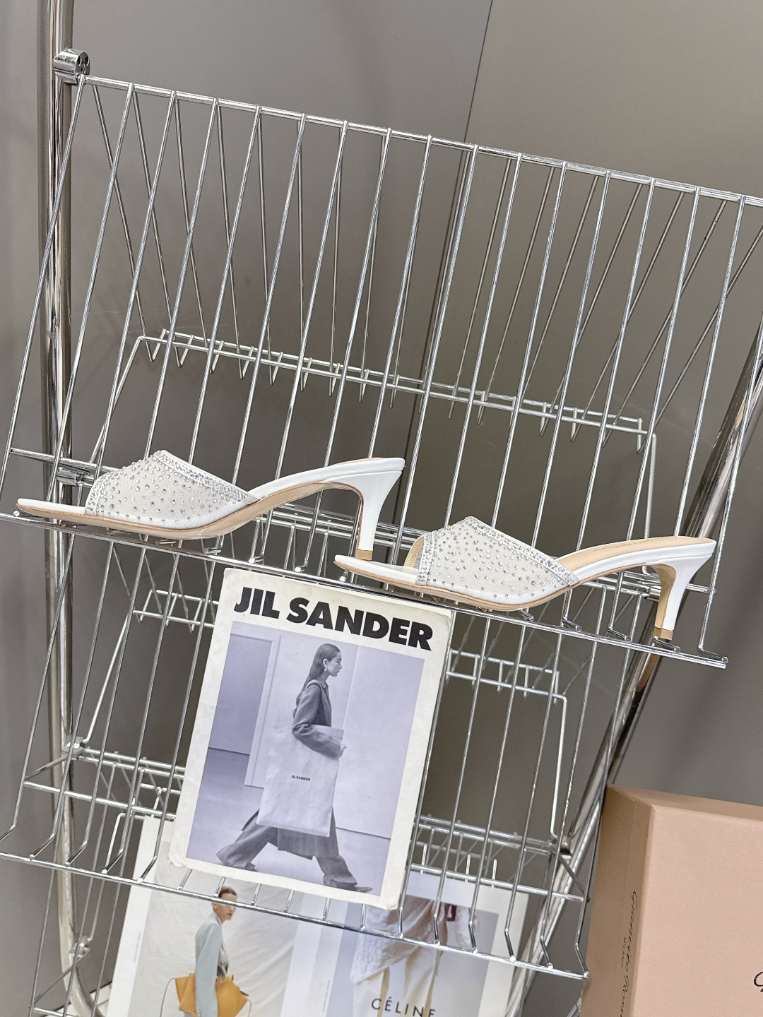 吉安维托·罗西Gianvito rossi 春夏最新款水晶鞋 仙女鞋 超多明星网红种草 鞋面进口高透气网