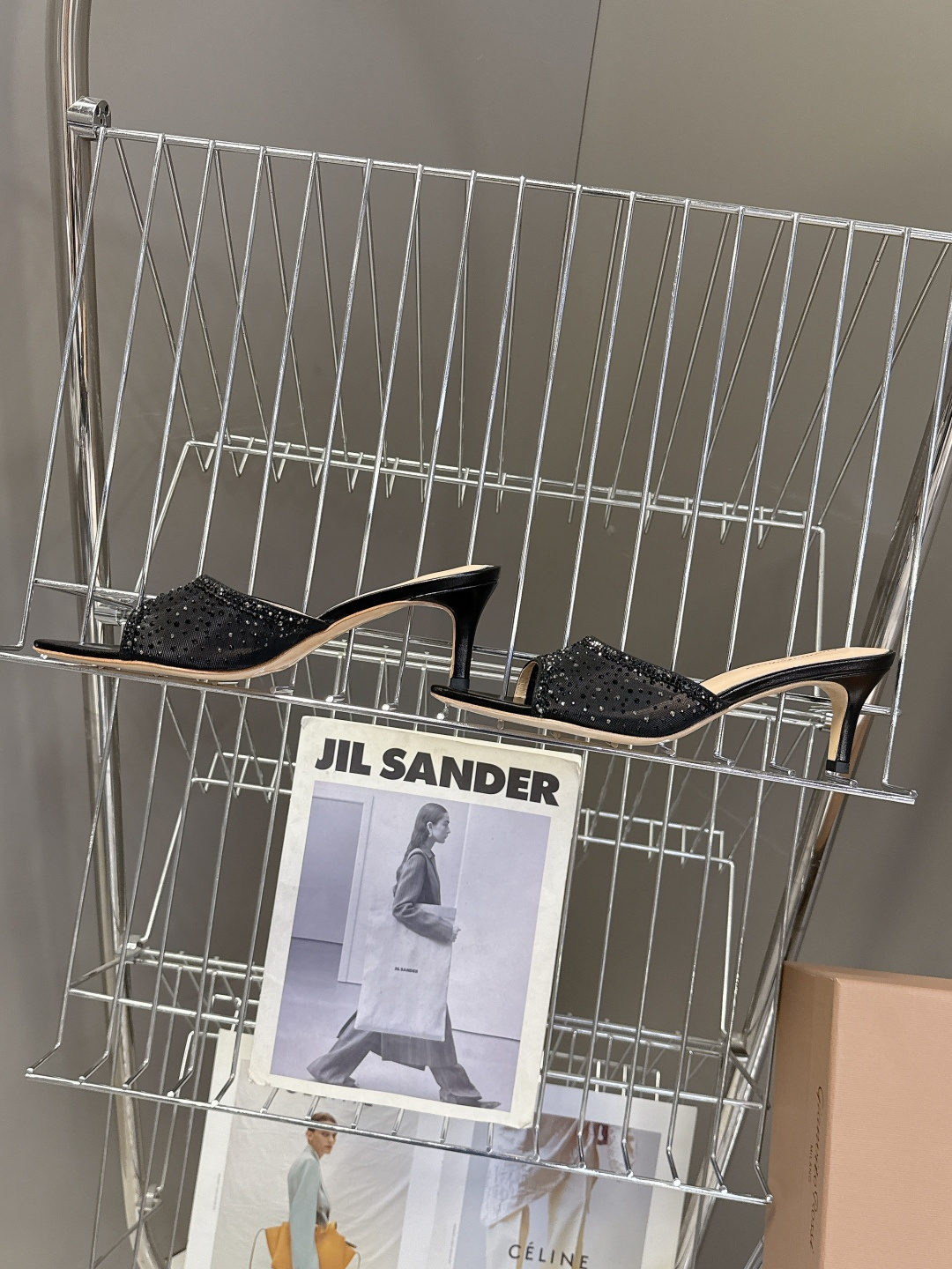 吉安维托·罗西Gianvito rossi 春夏最新款水晶鞋 仙女鞋 超多明星网红种草 鞋面进口高透气网