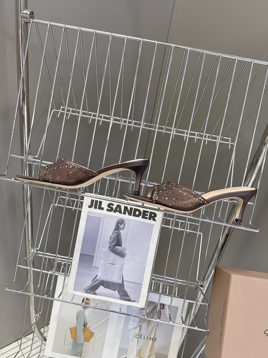 吉安维托·罗西Gianvito rossi 春夏最新款水晶鞋 仙女鞋 超多明星网红种草 鞋面进口高透气网