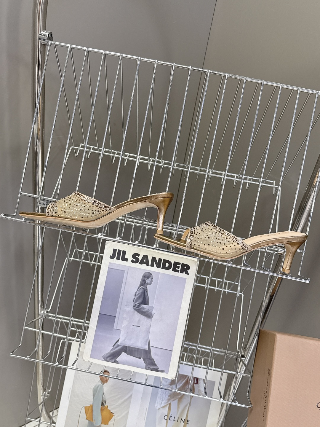 吉安维托·罗西Gianvito rossi 春夏最新款水晶鞋 仙女鞋 超多明星网红种草 鞋面进口高透气网