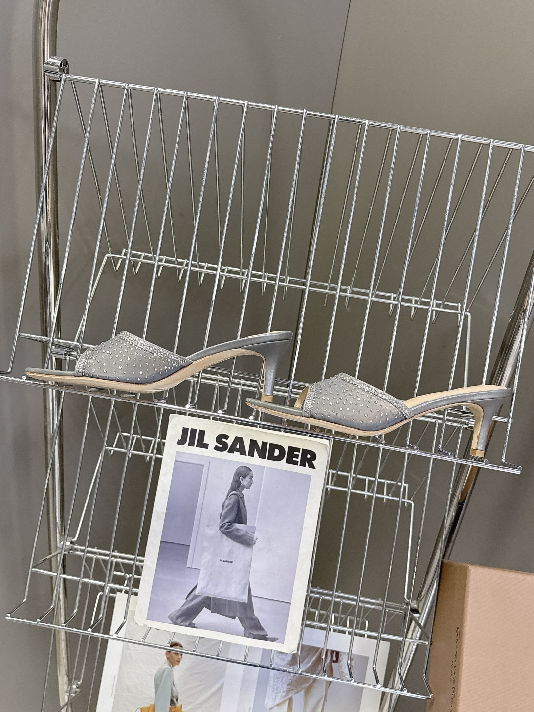 吉安维托·罗西Gianvito rossi 春夏最新款水晶鞋 仙女鞋 超多明星网红种草 鞋面进口高透气网