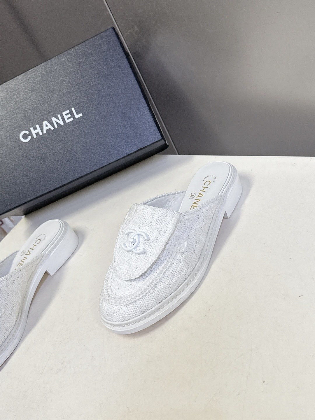 CHANEL香奈儿2026春夏新品双C半拖 超多明星时尚博主种草 夏天必备 大爆款‼️已经被它的美貌折服