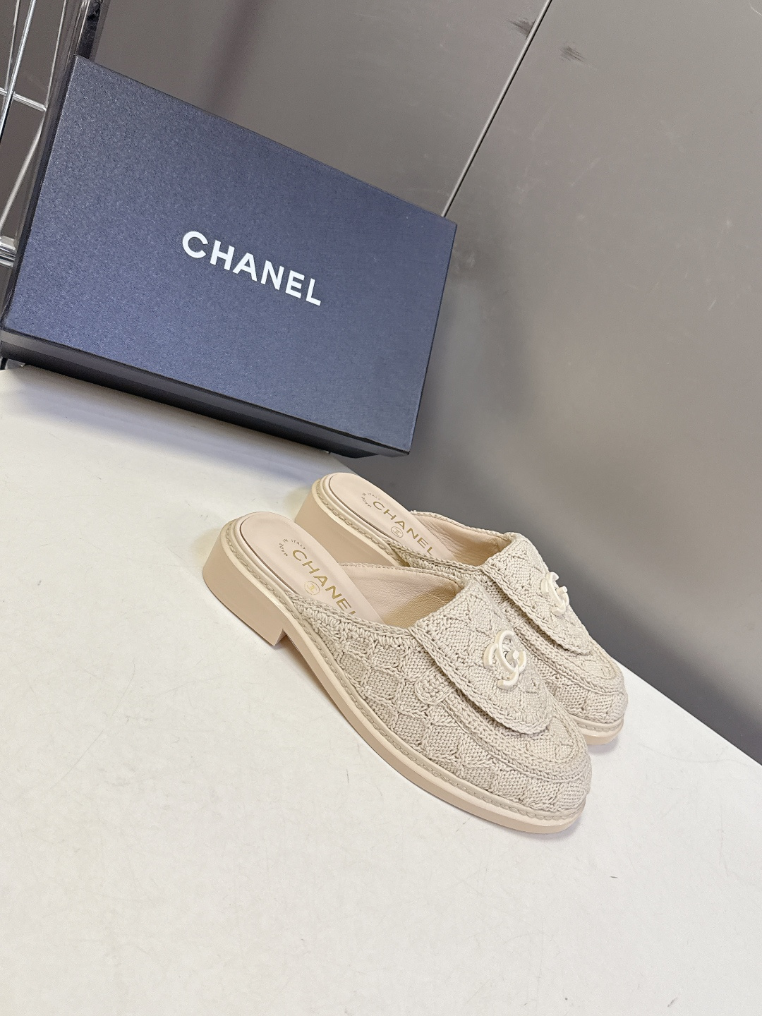 CHANEL香奈儿2026春夏新品双C半拖 超多明星时尚博主种草 夏天必备 大爆款‼️已经被它的美貌折服