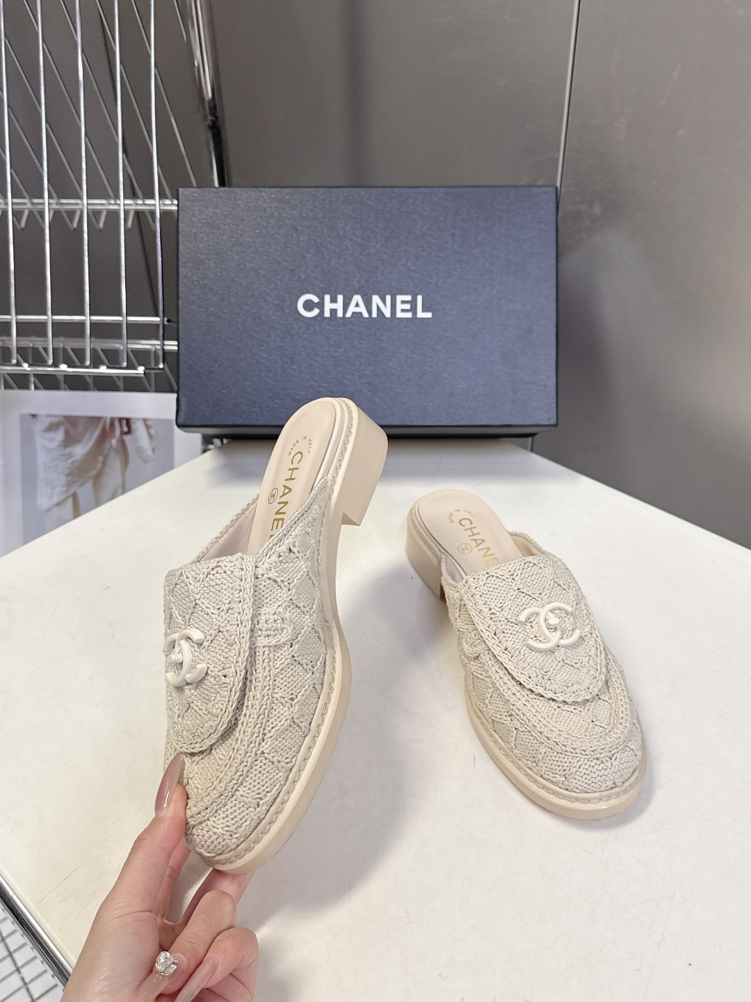 CHANEL香奈儿2026春夏新品双C半拖 超多明星时尚博主种草 夏天必备 大爆款‼️已经被它的美貌折服