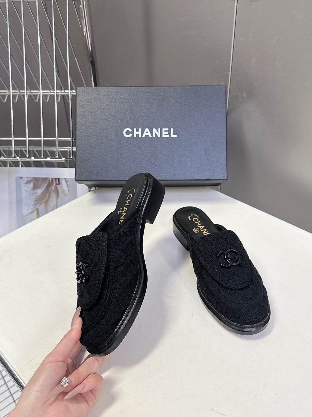 CHANEL香奈儿2026春夏新品双C半拖 超多明星时尚博主种草 夏天必备 大爆款‼️已经被它的美貌折服