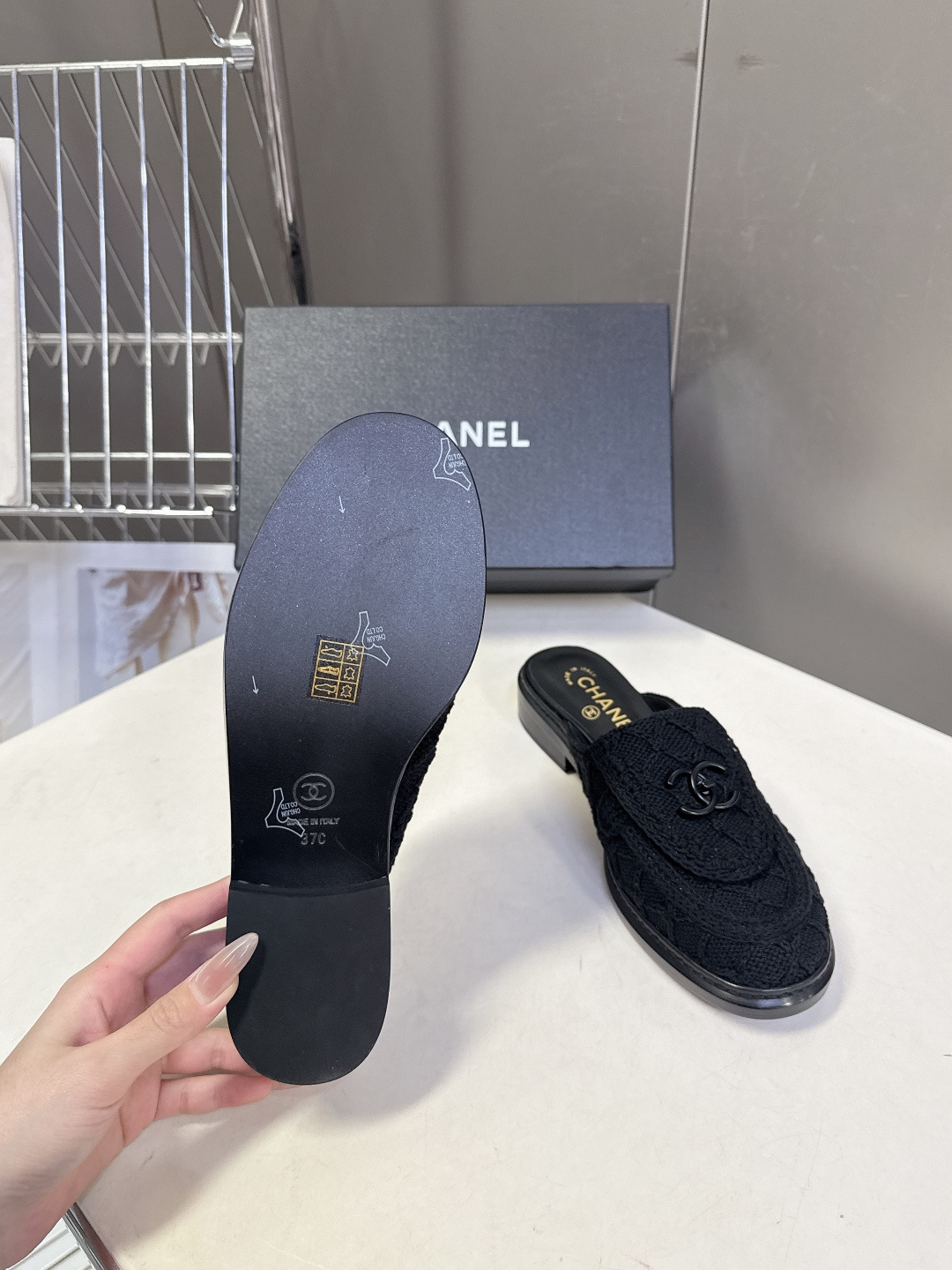 CHANEL香奈儿2026春夏新品双C半拖 超多明星时尚博主种草 夏天必备 大爆款‼️已经被它的美貌折服
