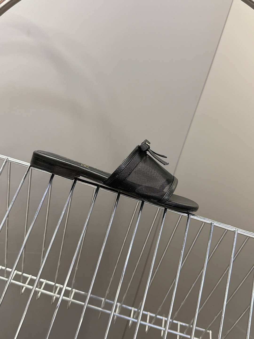 CHANEL香奈儿2026春夏最新款蝴蝶结拖鞋 超多明星时尚博主种草 夏天必备 大爆款‼️已经被它的美貌