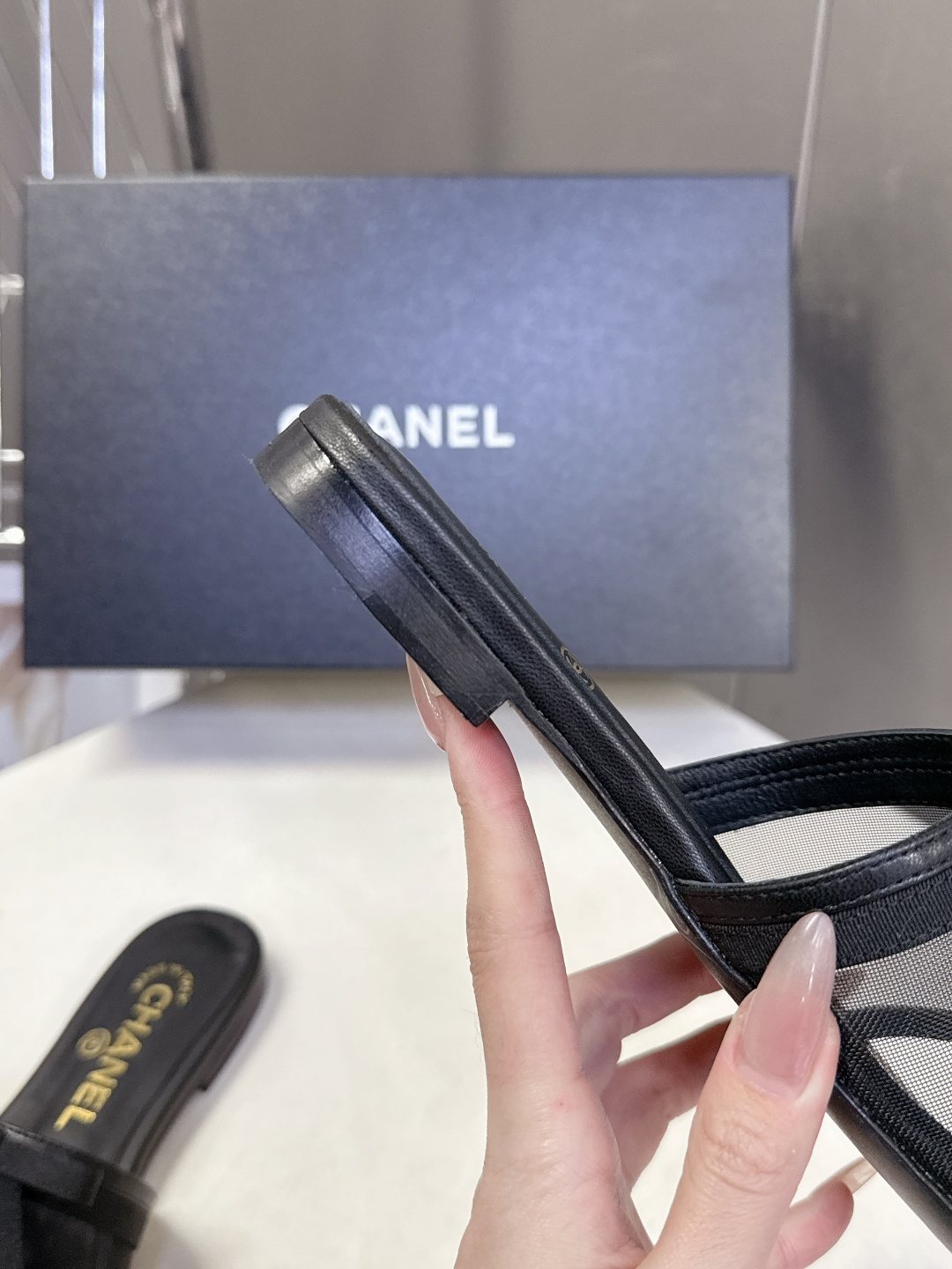 CHANEL香奈儿2026春夏最新款蝴蝶结拖鞋 超多明星时尚博主种草 夏天必备 大爆款‼️已经被它的美貌