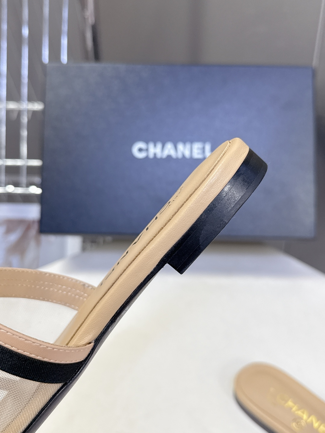 CHANEL香奈儿2026春夏最新款蝴蝶结拖鞋 超多明星时尚博主种草 夏天必备 大爆款‼️已经被它的美貌