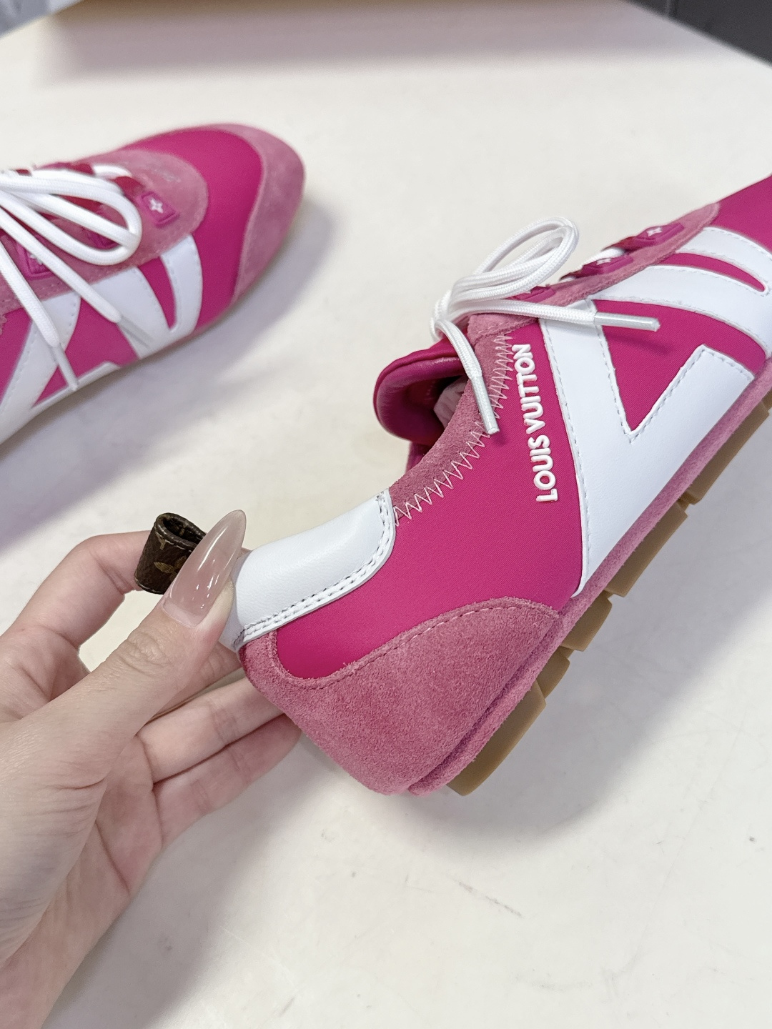 Louis Vuitton路易威登驴牌春夏Sneakerina系列 芭蕾运动鞋 德训鞋 平底鞋 原版三对