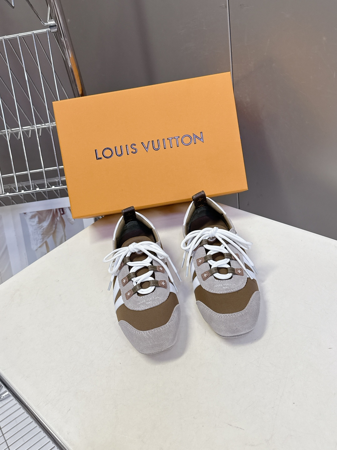 Louis Vuitton路易威登驴牌春夏Sneakerina系列 芭蕾运动鞋 德训鞋 平底鞋 原版三对