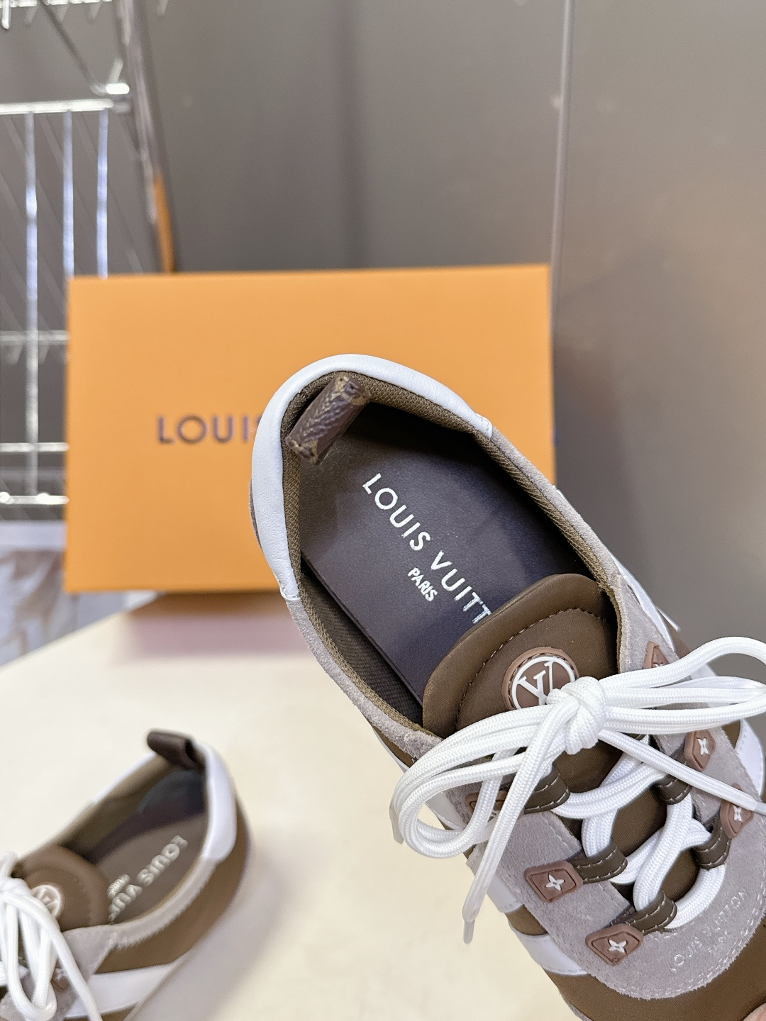 Louis Vuitton路易威登驴牌春夏Sneakerina系列 芭蕾运动鞋 德训鞋 平底鞋 原版三对