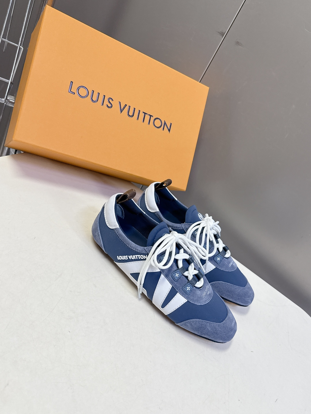 Louis Vuitton路易威登驴牌春夏Sneakerina系列 芭蕾运动鞋 德训鞋 平底鞋 原版三对