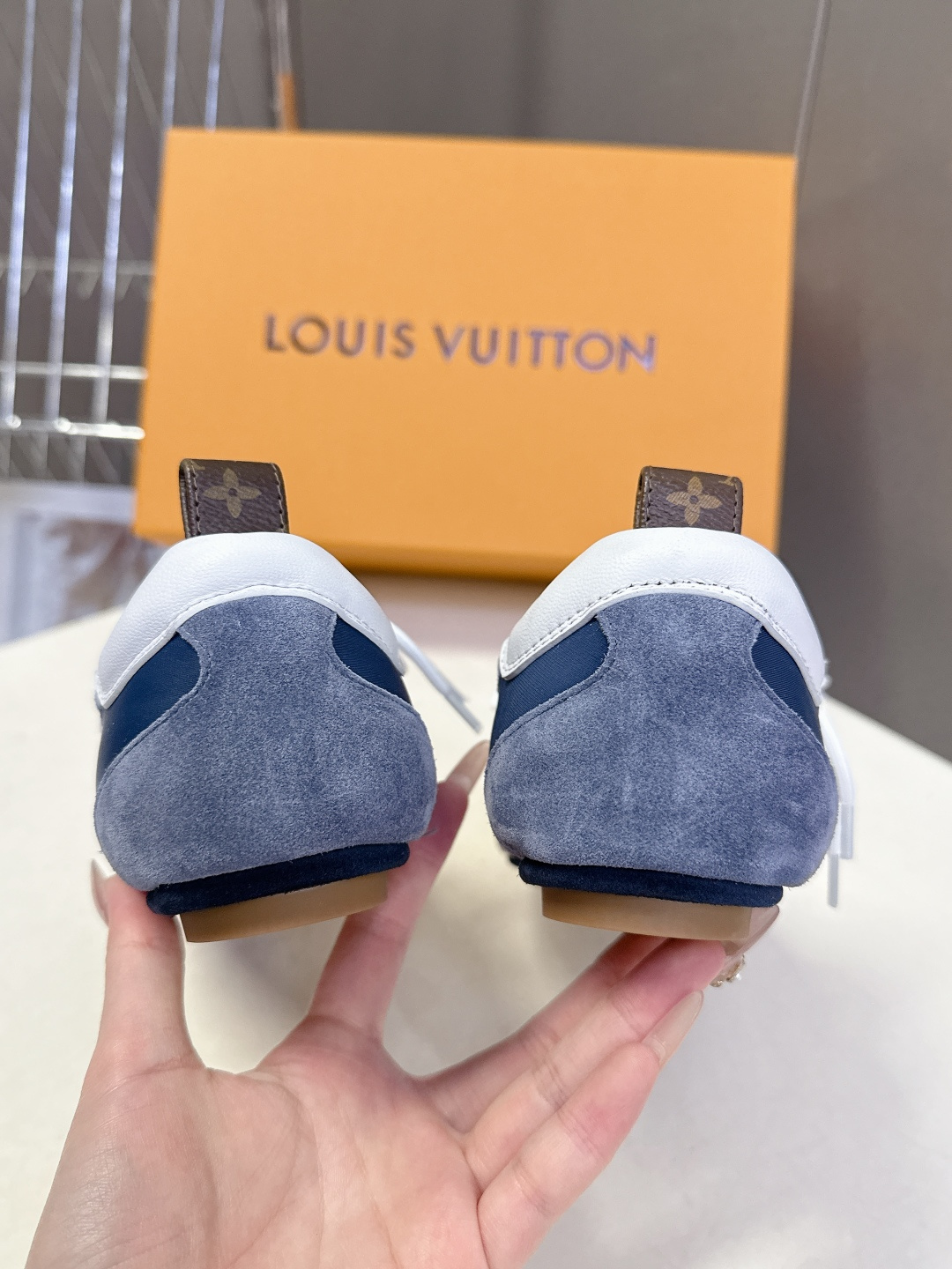 Louis Vuitton路易威登驴牌春夏Sneakerina系列 芭蕾运动鞋 德训鞋 平底鞋 原版三对