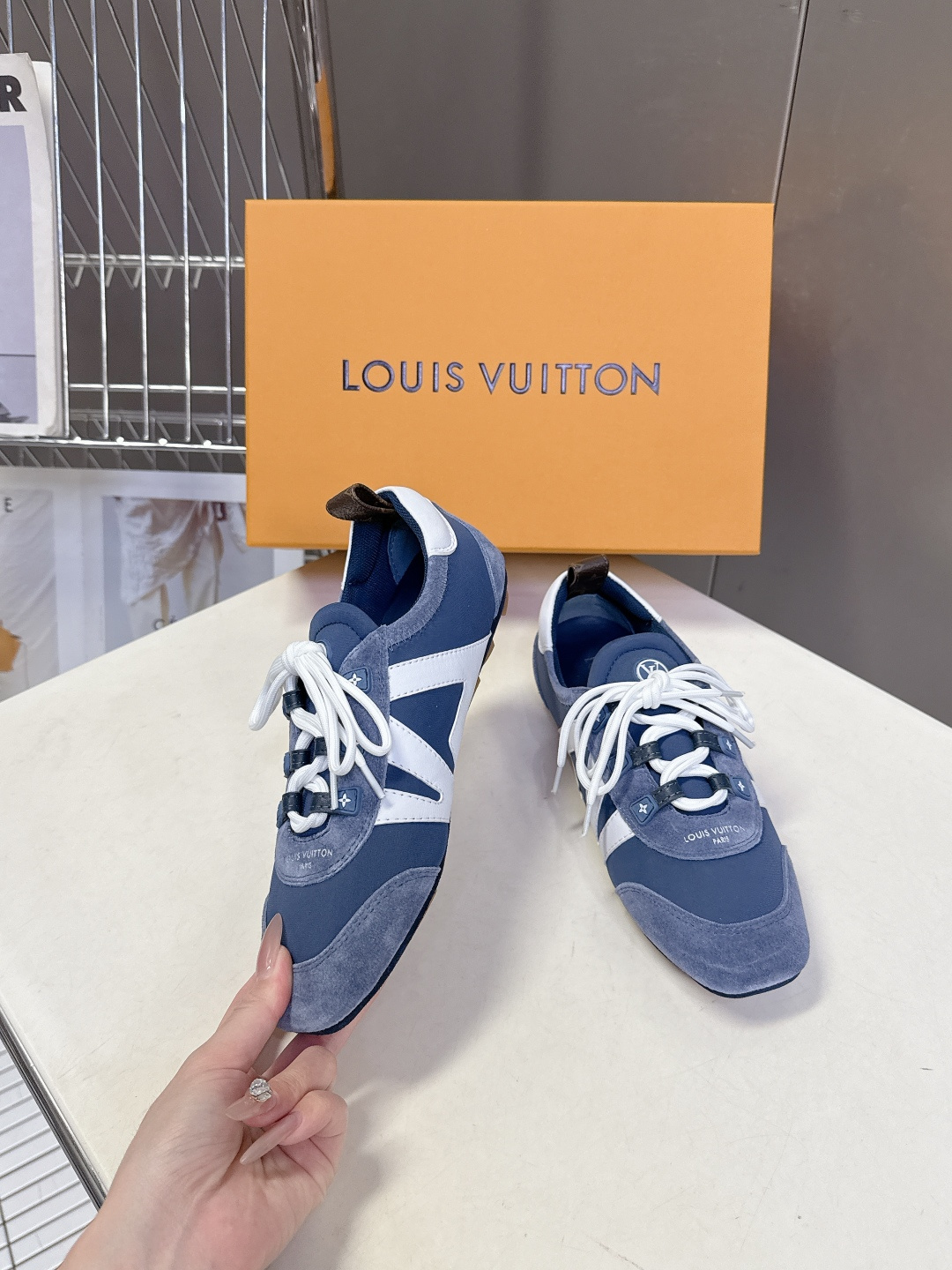 Louis Vuitton路易威登驴牌春夏Sneakerina系列 芭蕾运动鞋 德训鞋 平底鞋 原版三对
