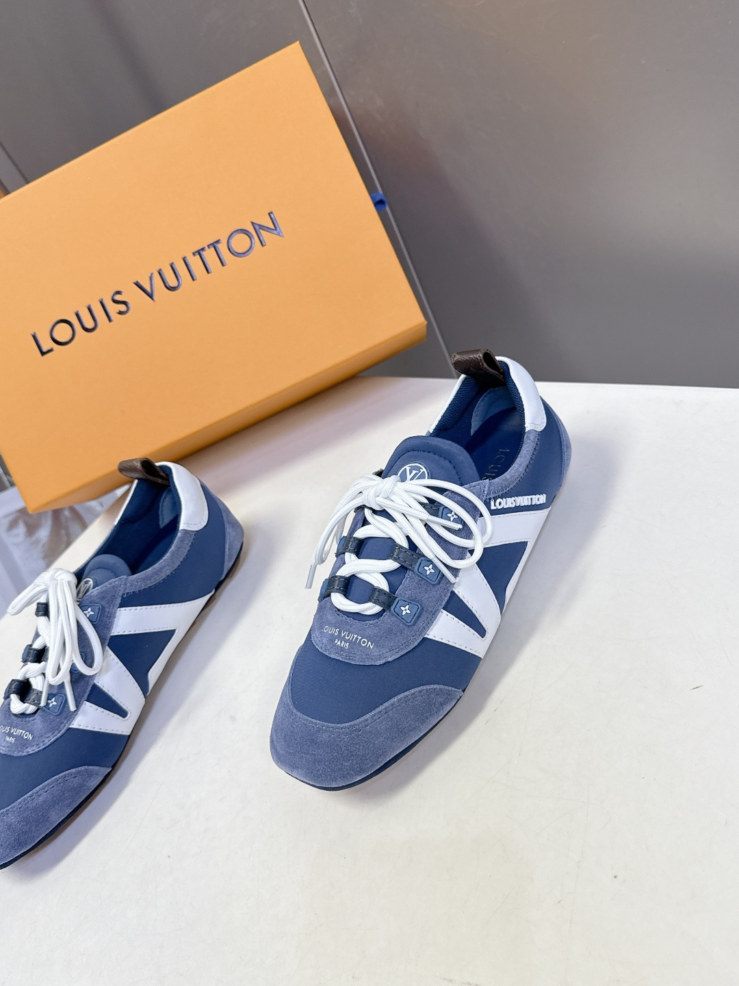 Louis Vuitton路易威登驴牌春夏Sneakerina系列 芭蕾运动鞋 德训鞋 平底鞋 原版三对