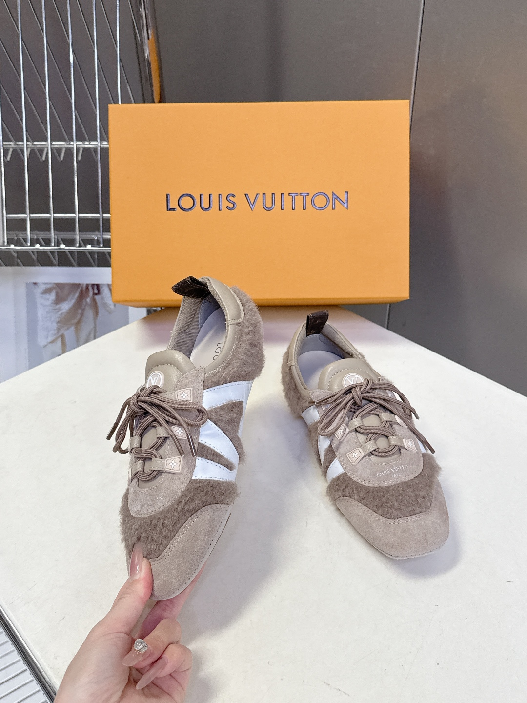 Louis Vuitton路易威登驴牌春夏Sneakerina系列 芭蕾运动鞋 德训鞋 平底鞋 原版三对