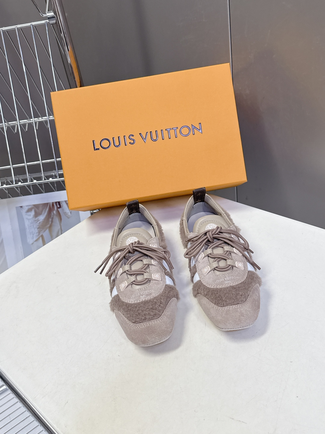 Louis Vuitton路易威登驴牌春夏Sneakerina系列 芭蕾运动鞋 德训鞋 平底鞋 原版三对