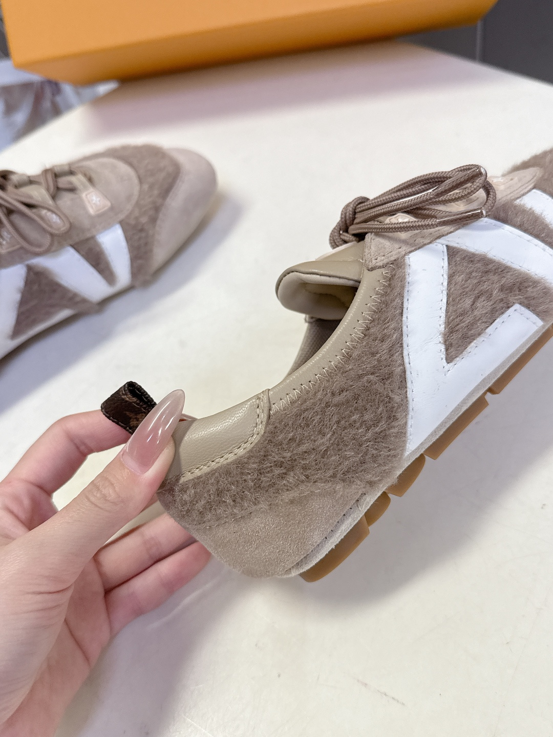 Louis Vuitton路易威登驴牌春夏Sneakerina系列 芭蕾运动鞋 德训鞋 平底鞋 原版三对