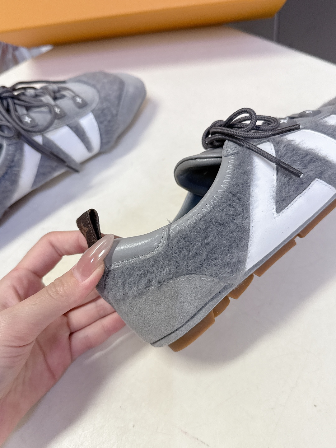 Louis Vuitton路易威登驴牌春夏Sneakerina系列 芭蕾运动鞋 德训鞋 平底鞋 原版三对