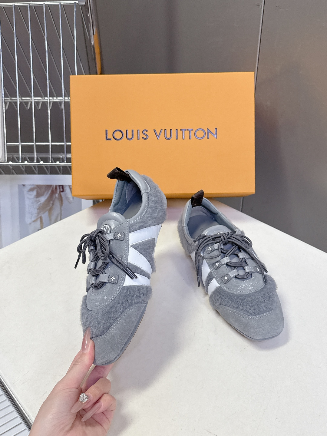 Louis Vuitton路易威登驴牌春夏Sneakerina系列 芭蕾运动鞋 德训鞋 平底鞋 原版三对