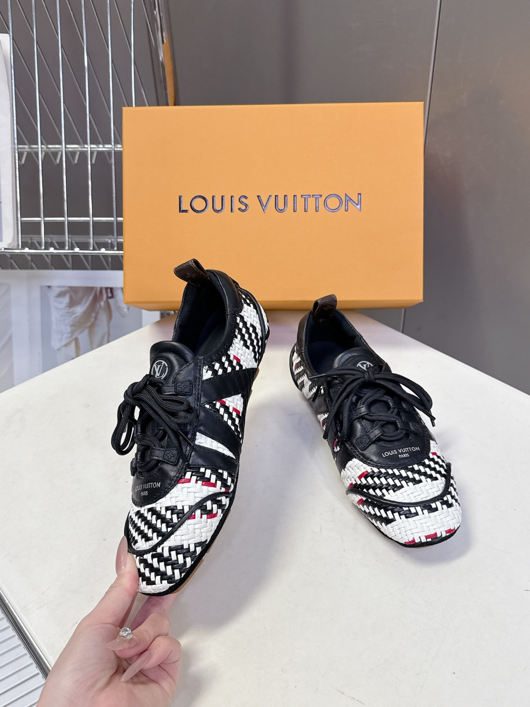 Louis Vuitton路易威登驴牌春夏Sneakerina系列 芭蕾运动鞋 德训鞋 平底鞋 原版三对