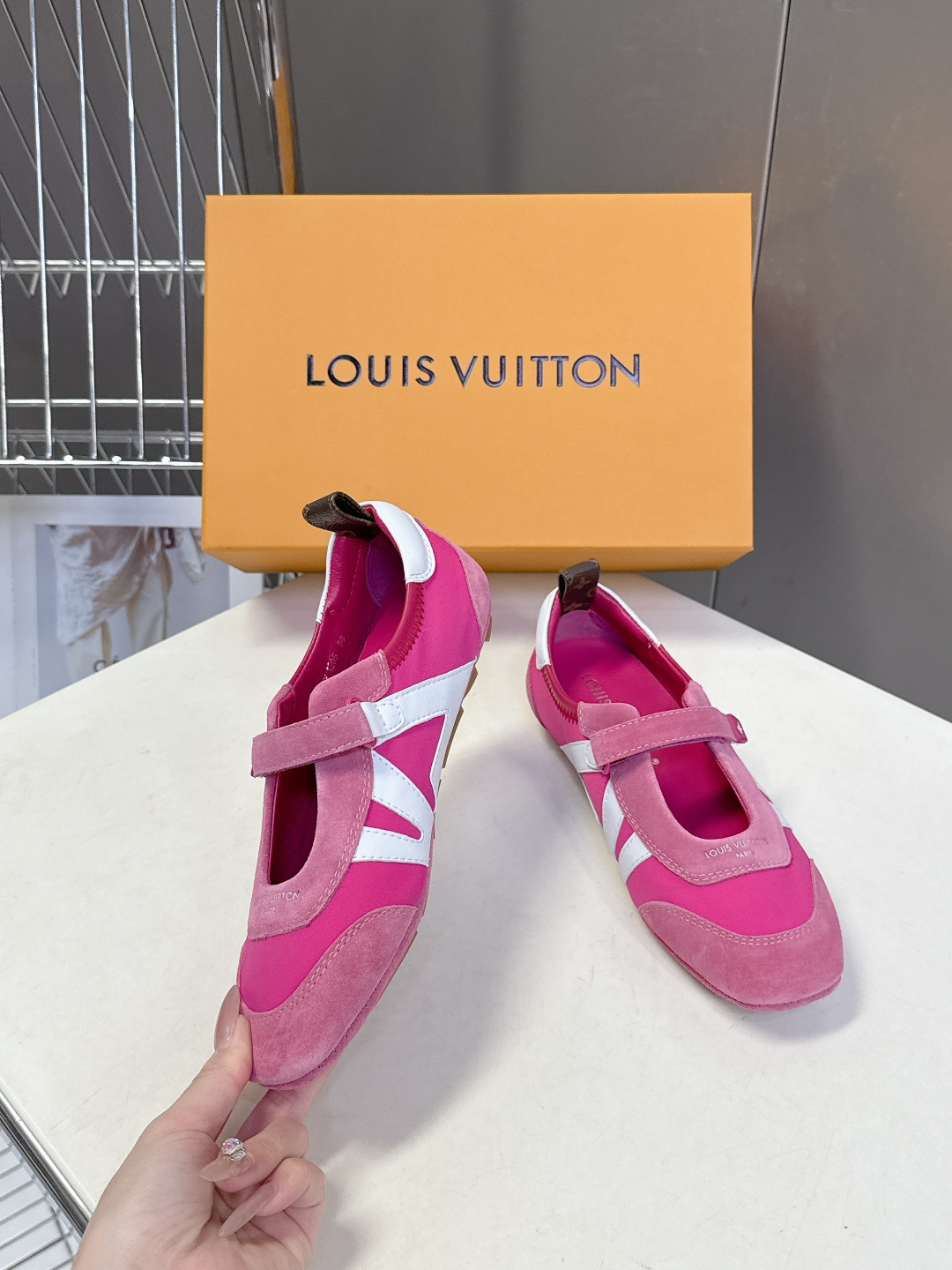 Louis Vuitton路易威登驴牌春夏Sneakerina系列 芭蕾运动鞋 德训鞋 平底鞋 原版三对