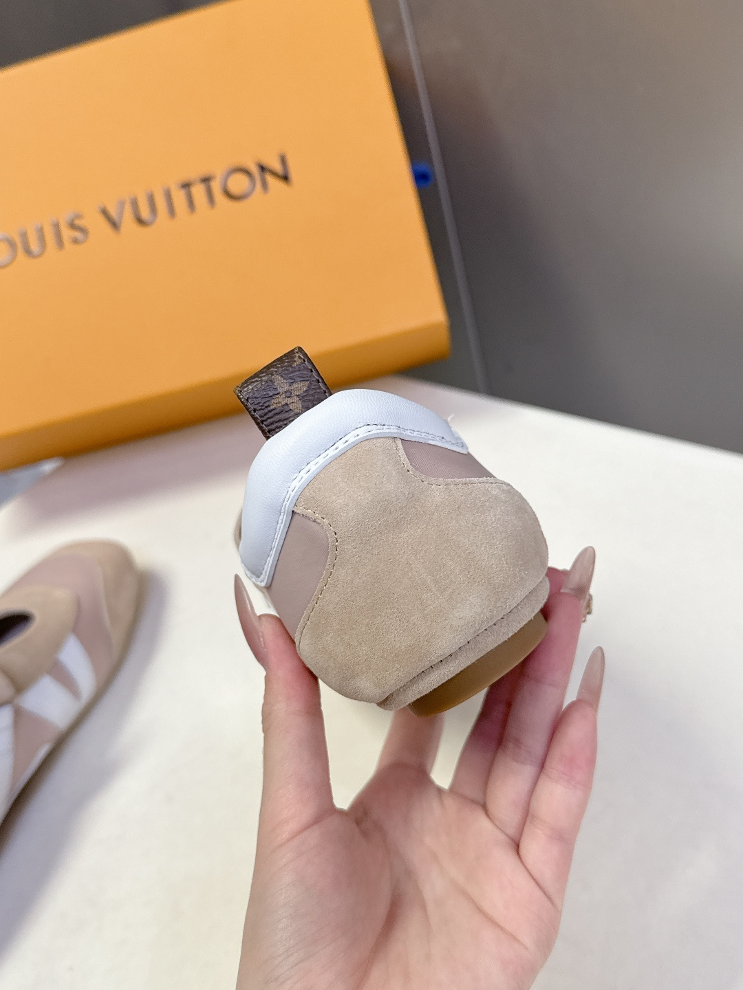 Louis Vuitton路易威登驴牌春夏Sneakerina系列 芭蕾运动鞋 德训鞋 平底鞋 原版三对