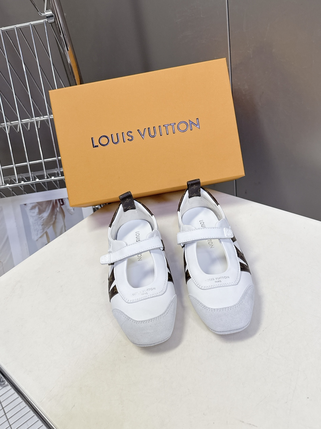 Louis Vuitton路易威登驴牌春夏Sneakerina系列 芭蕾运动鞋 德训鞋 平底鞋 原版三对