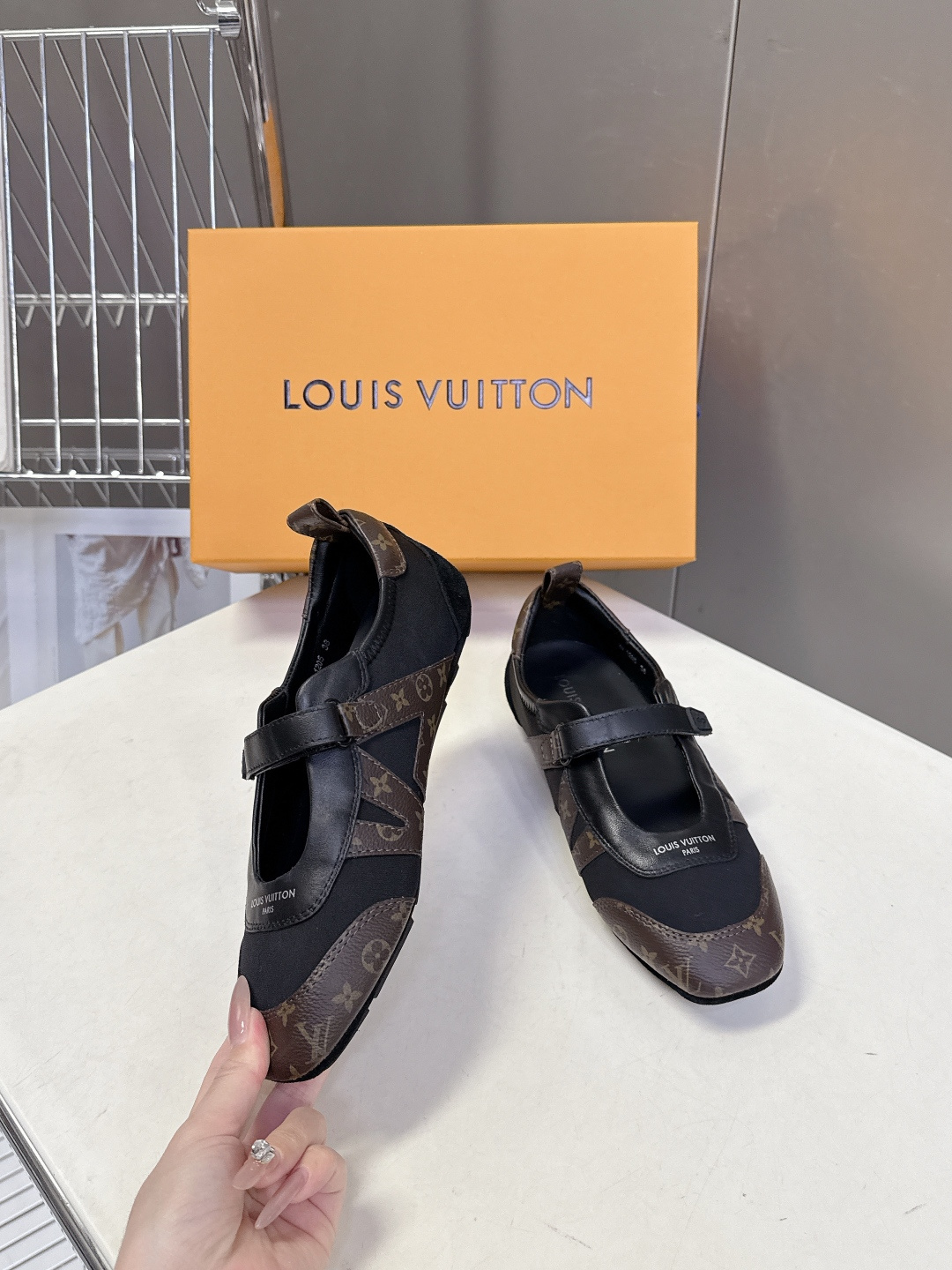 Louis Vuitton路易威登驴牌春夏Sneakerina系列 芭蕾运动鞋 德训鞋 平底鞋 原版三对